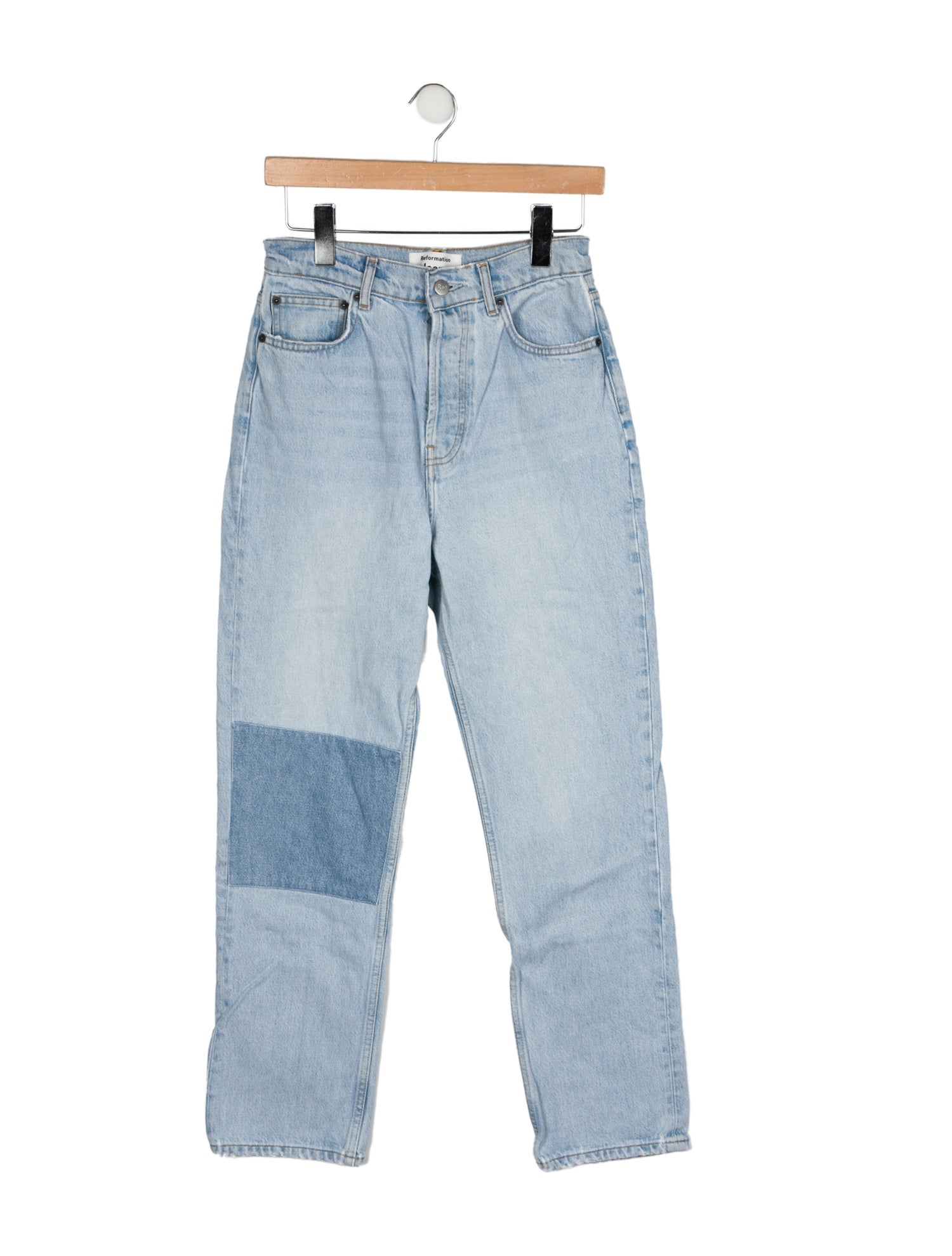 Reformation High-Rise Straight Leg Jeans