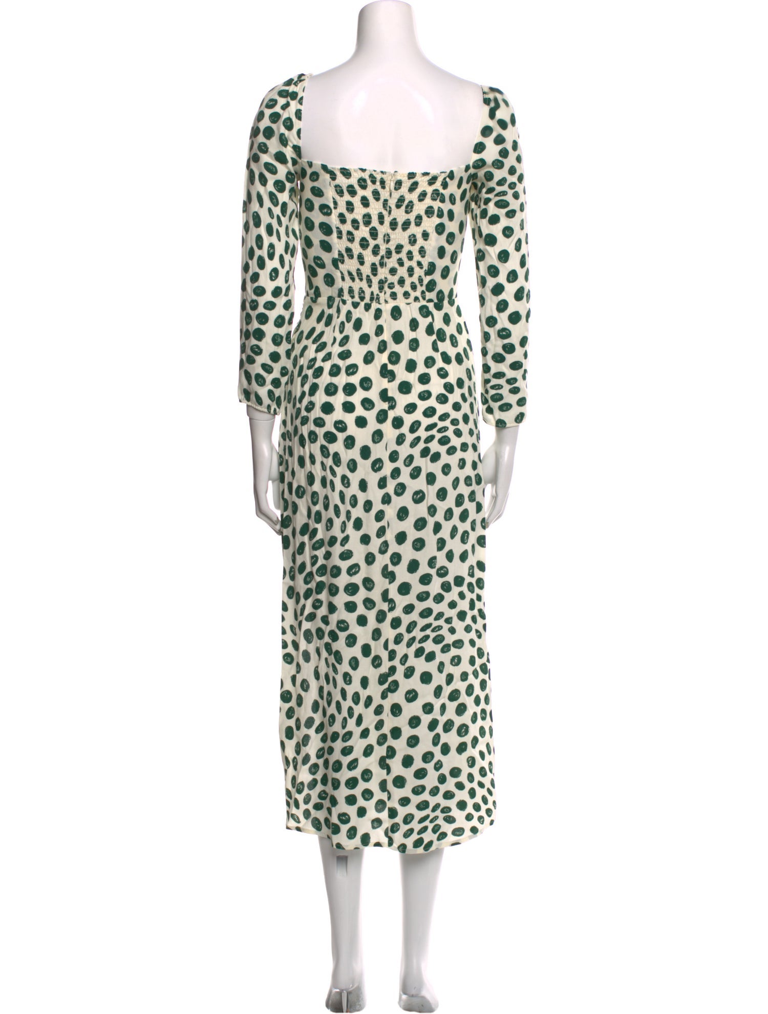 Reformation Printed Midi Length Dress