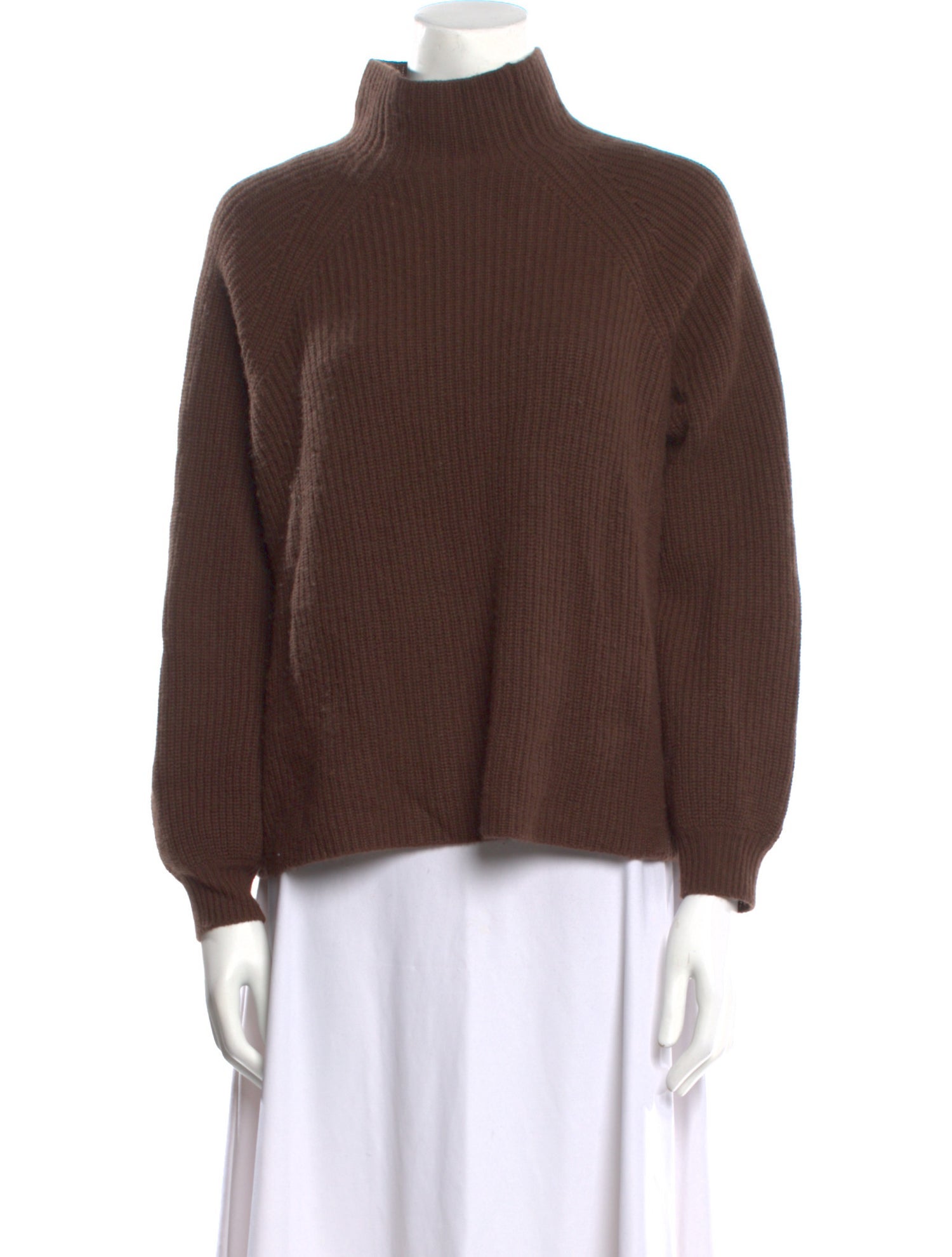 Reformation Cashmere Mock Neck Sweater