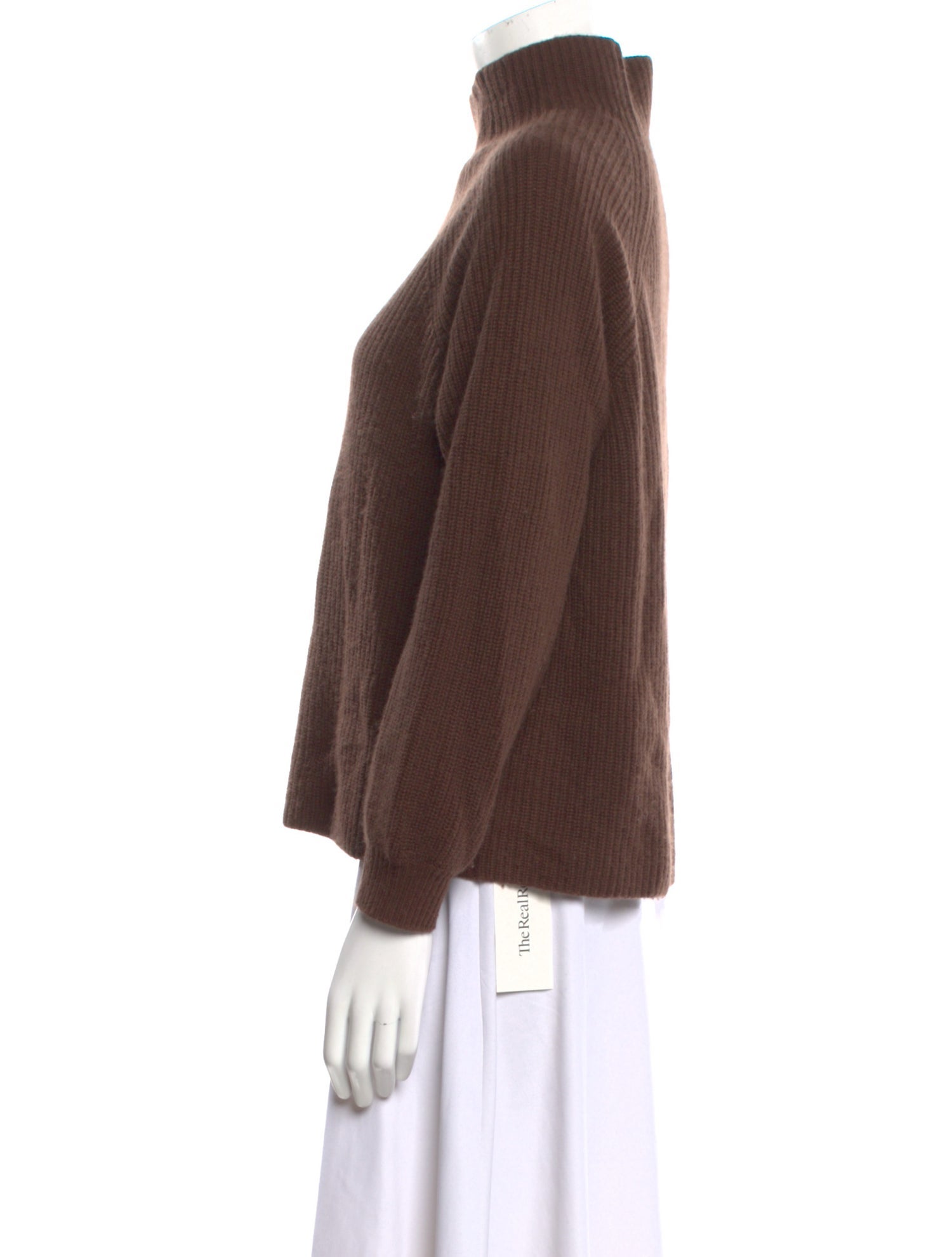 Reformation Cashmere Mock Neck Sweater