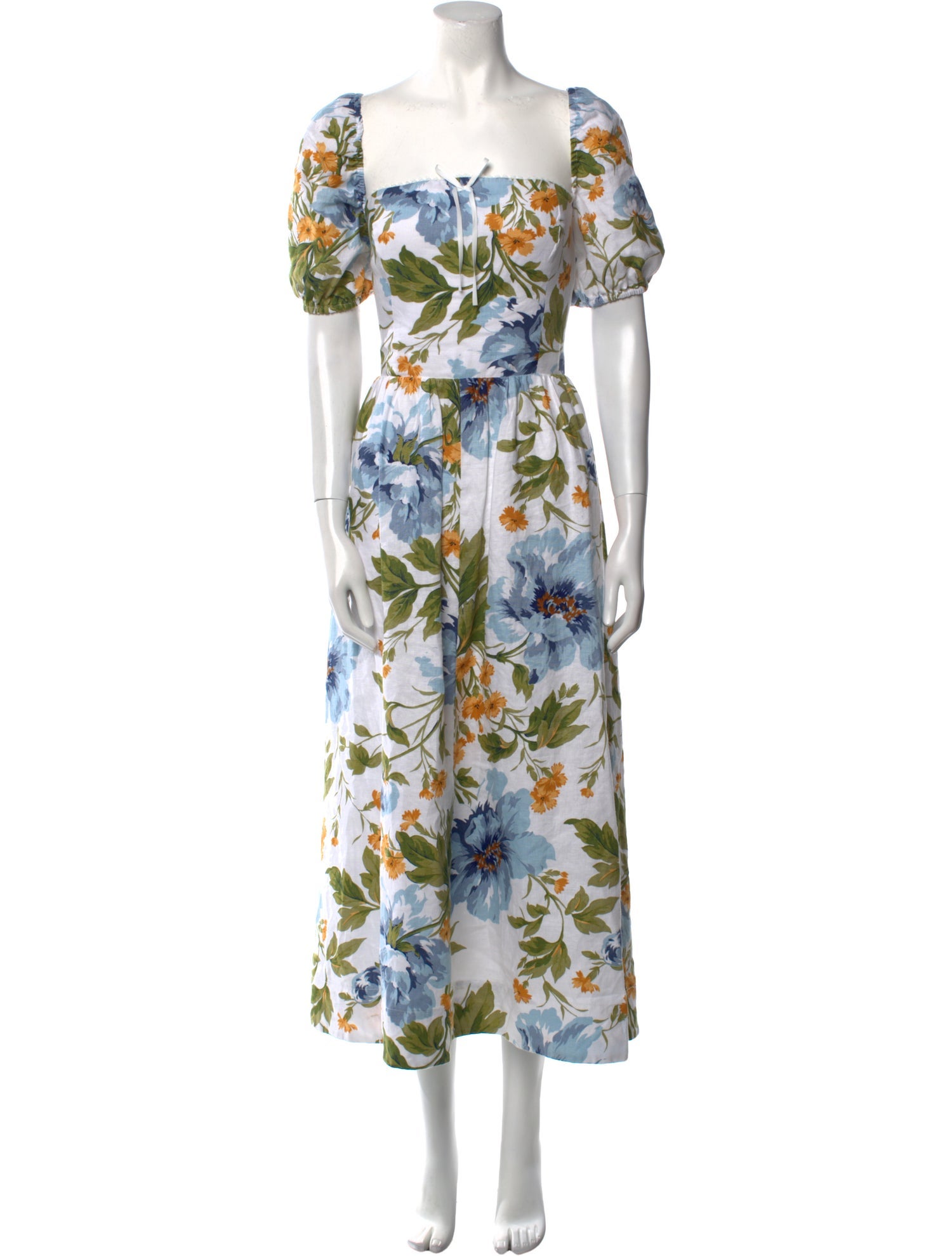 Reformation Linen Long Dress