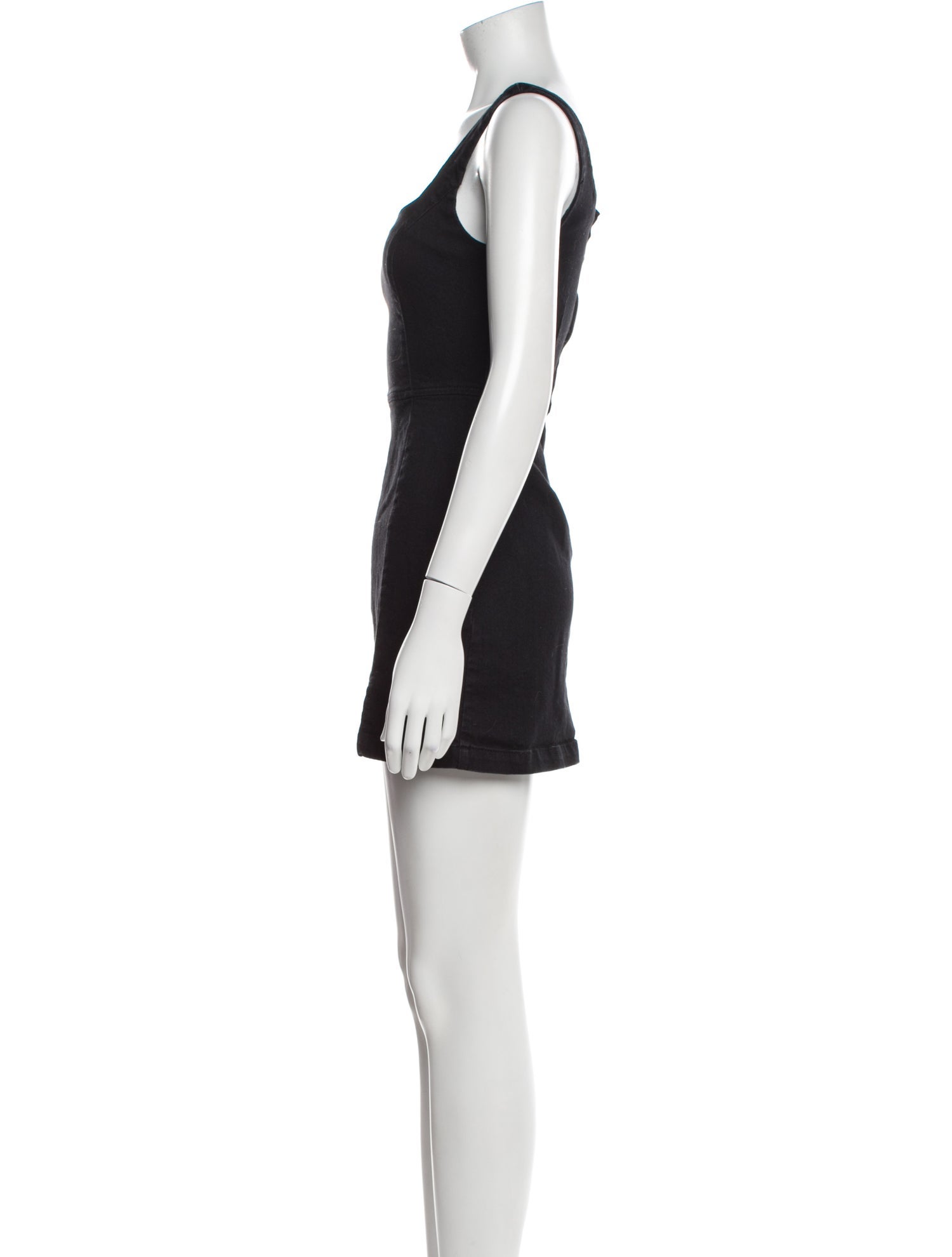 Reformation Square Neckline Mini Dress