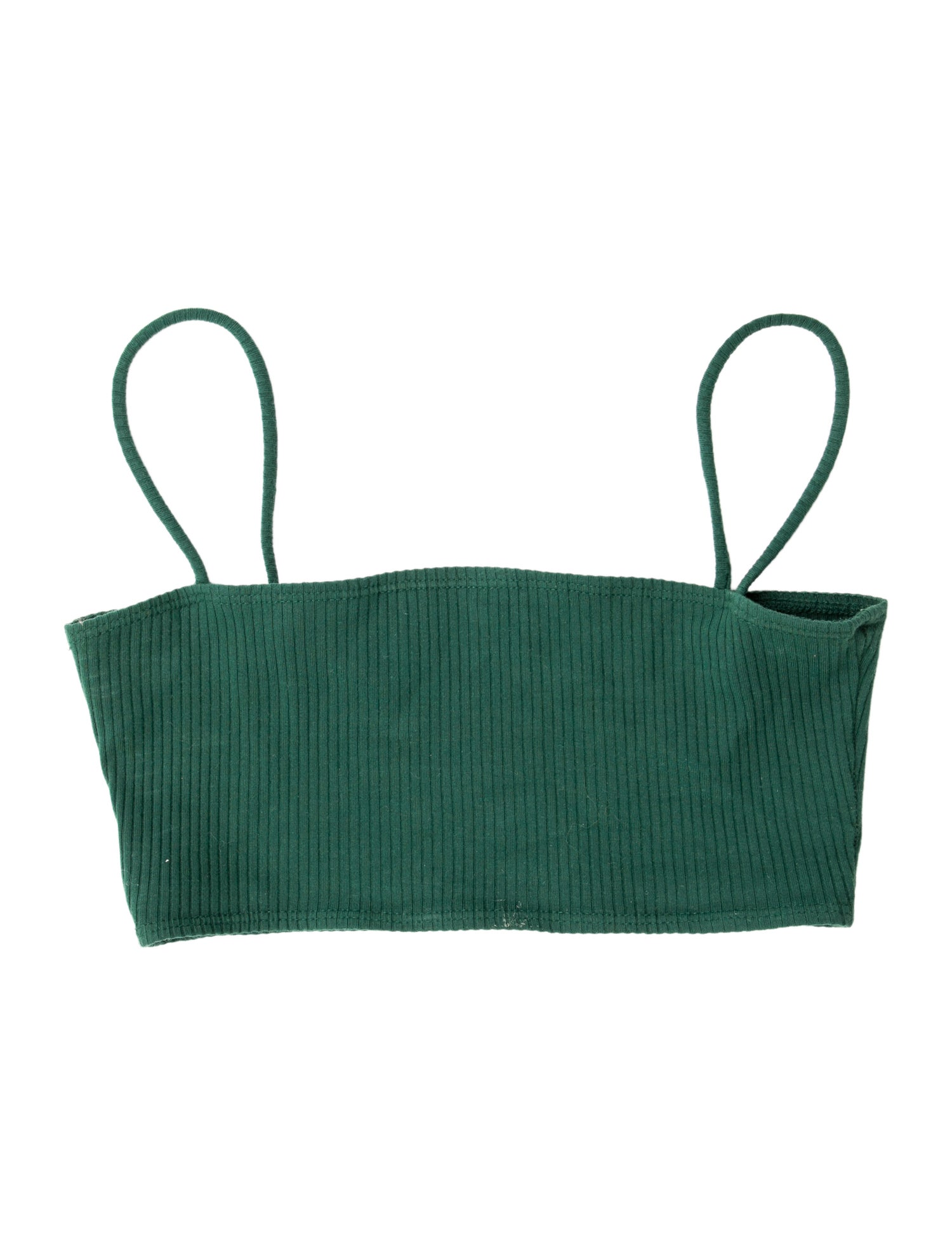 Reformation Square Neckline Sleeveless Crop Top