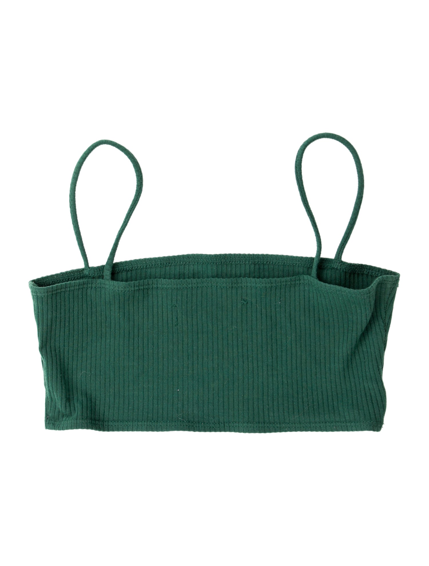 Reformation Square Neckline Sleeveless Crop Top