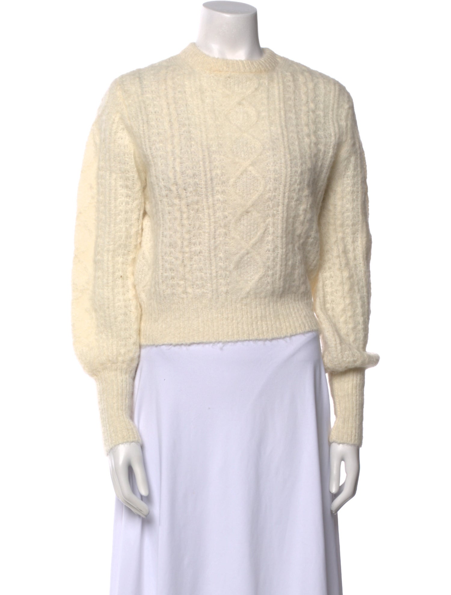 Reformation Alpaca Crew Neck Sweater