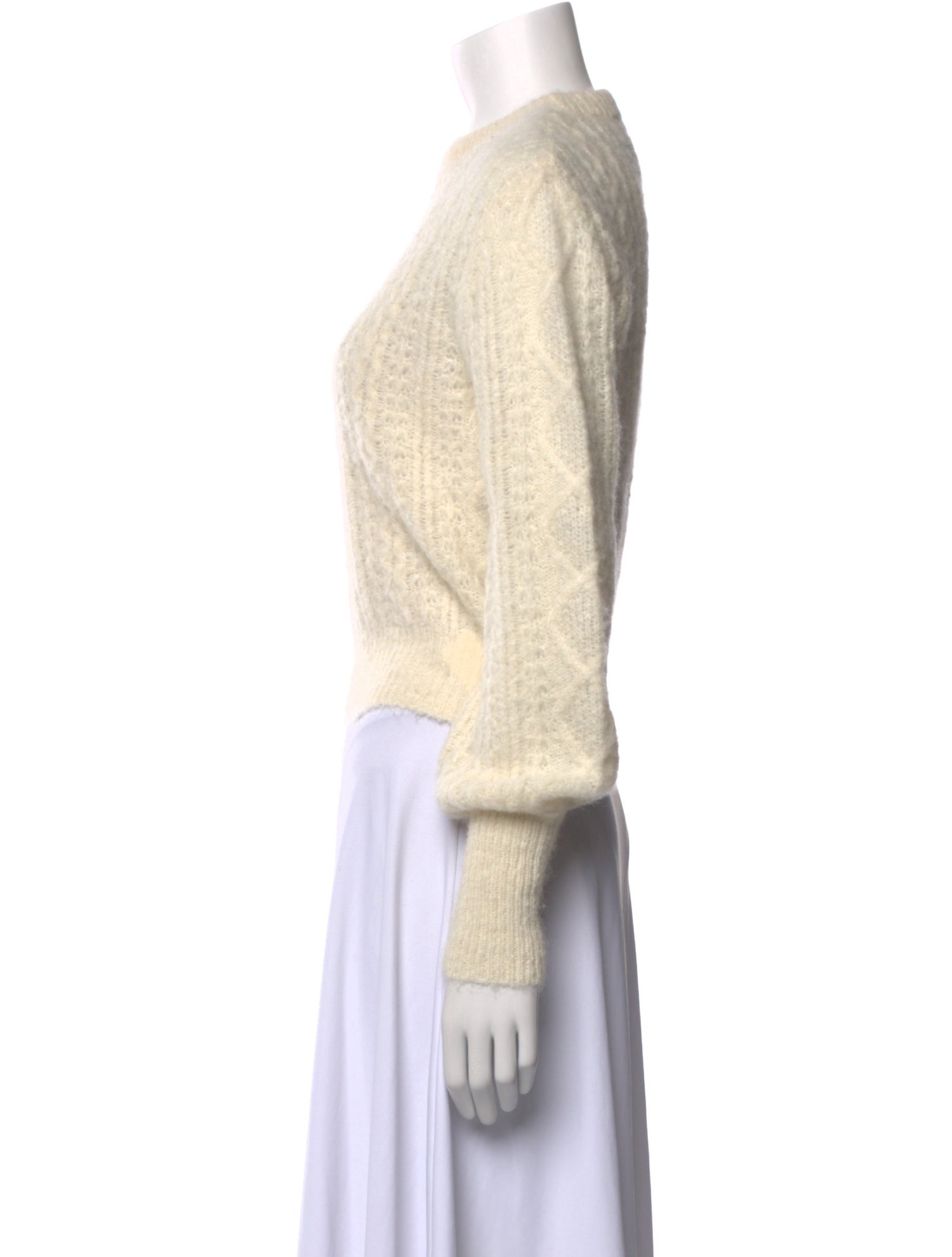 Reformation Alpaca Crew Neck Sweater