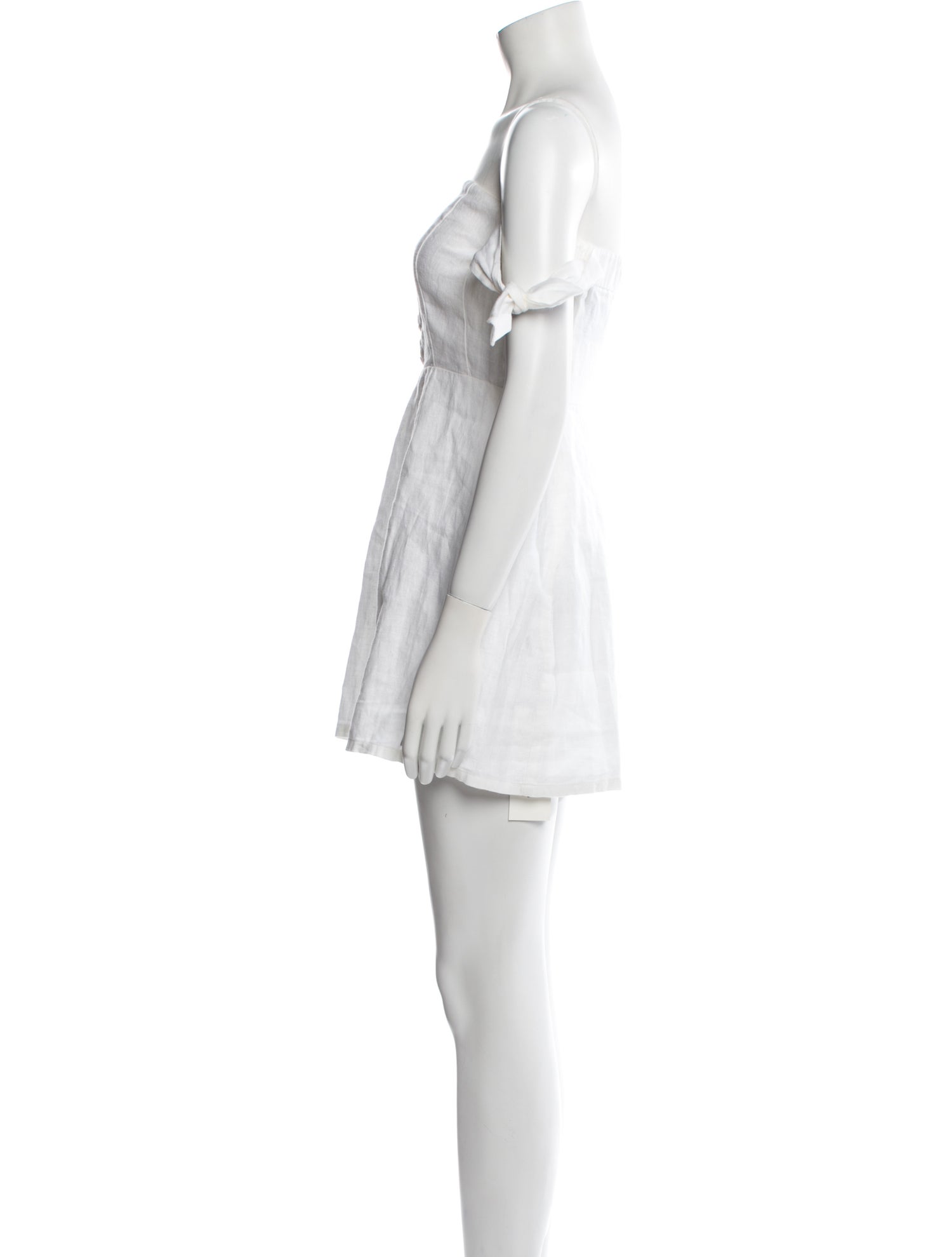 Reformation Square Neckline Mini Dress