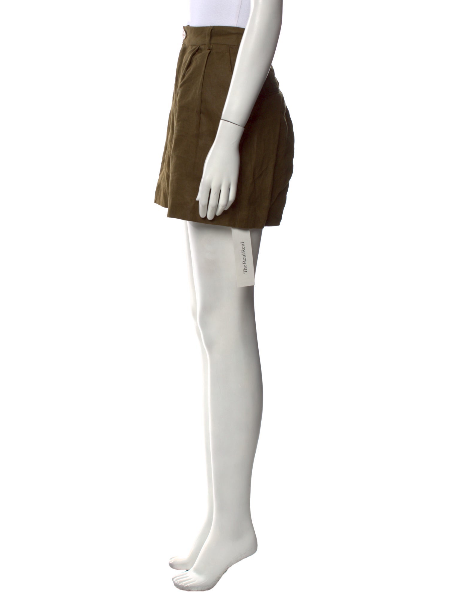 Reformation Linen Mini Shorts