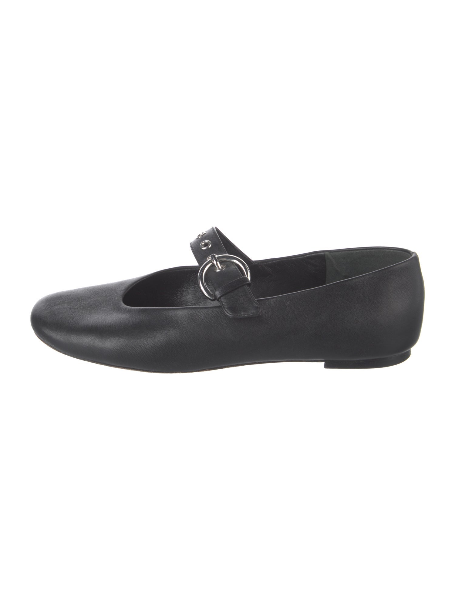 Reformation Leather Mary Jane Flats