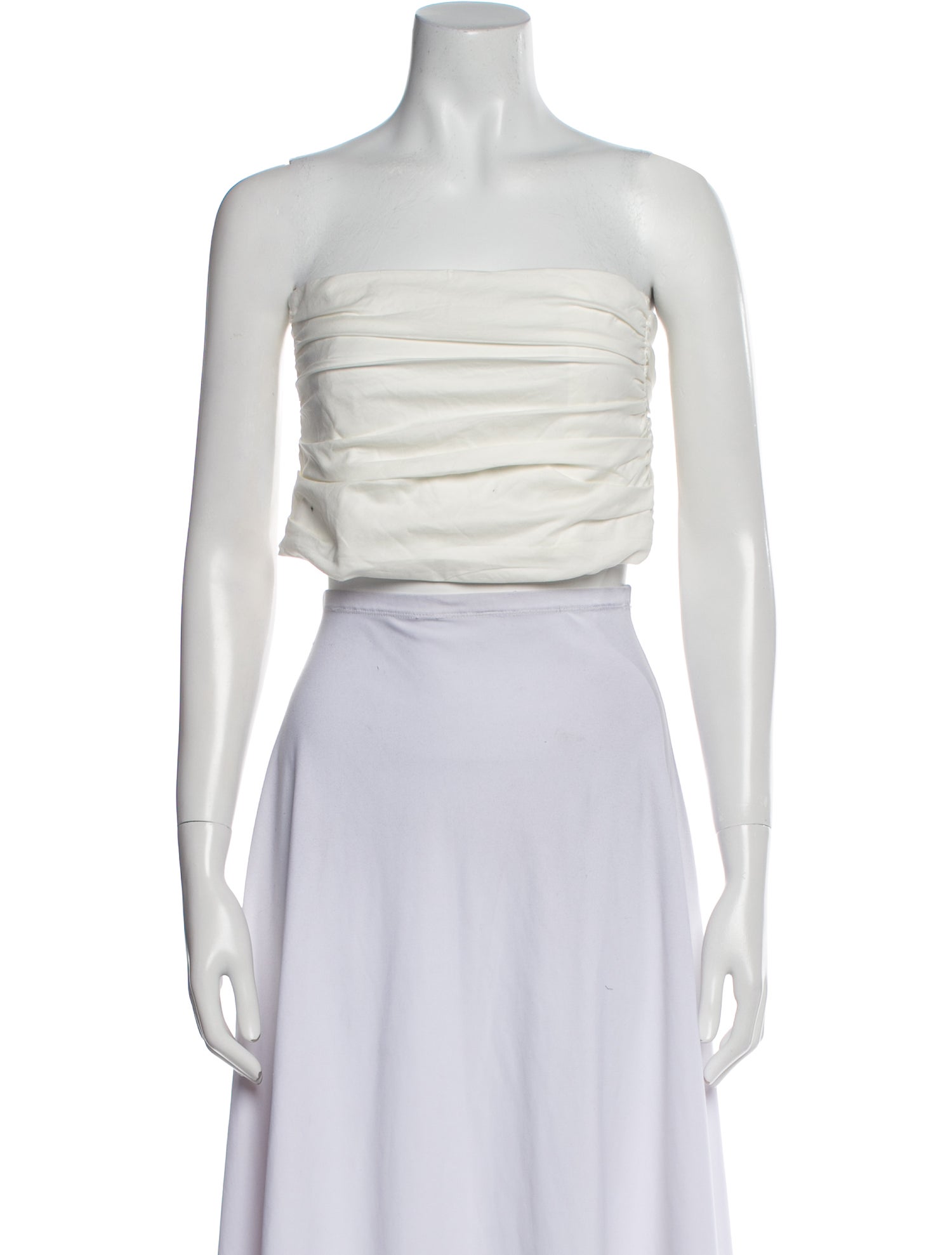 Reformation Strapless Crop Top