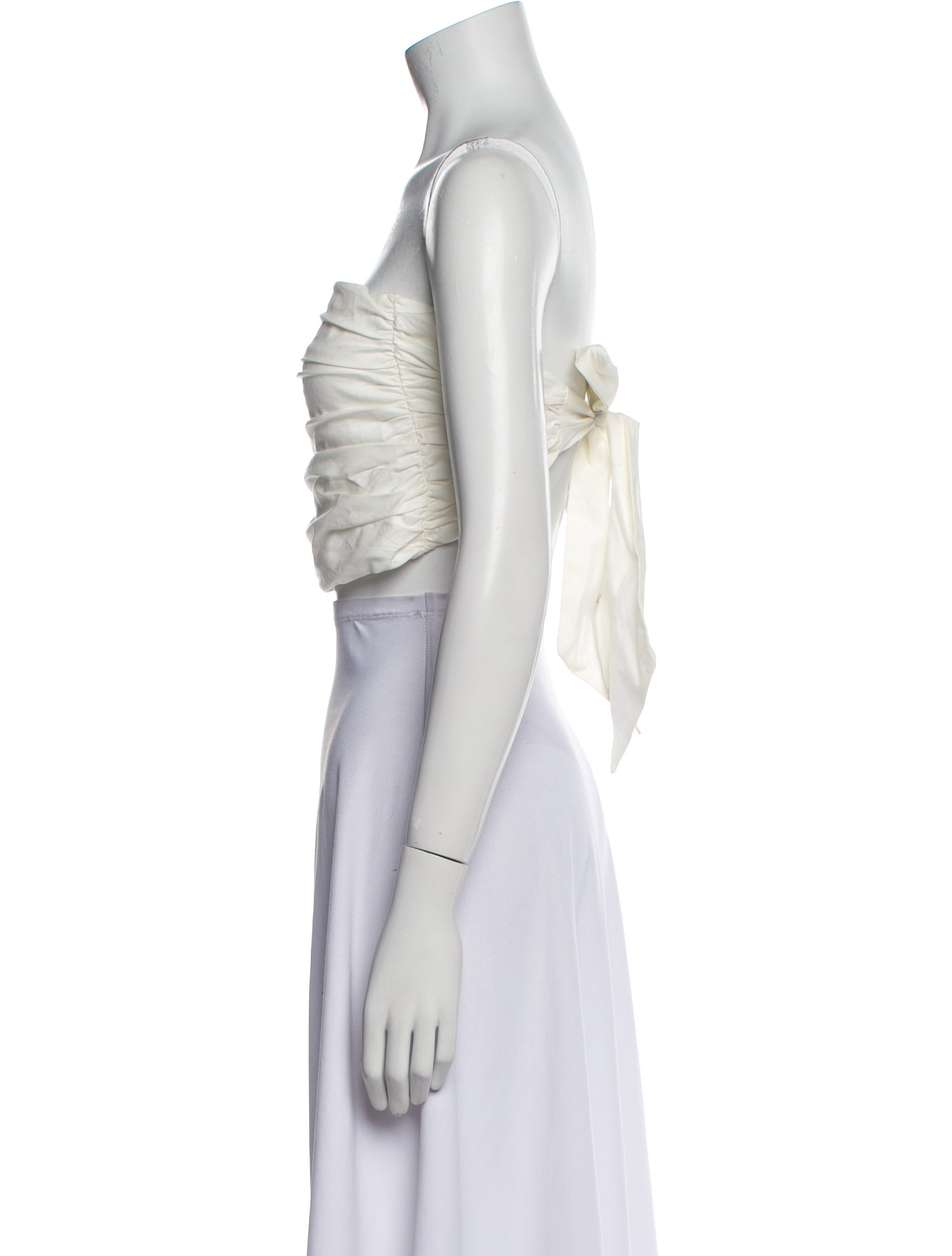 Reformation Strapless Crop Top