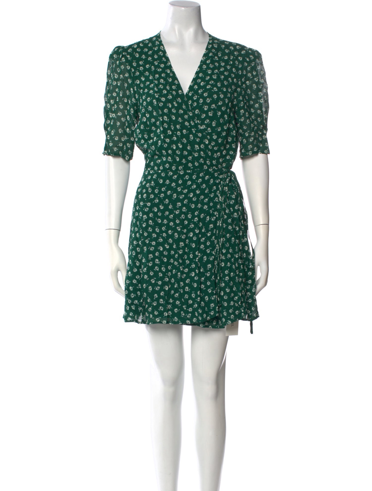 Reformation Floral Print Mini Dress