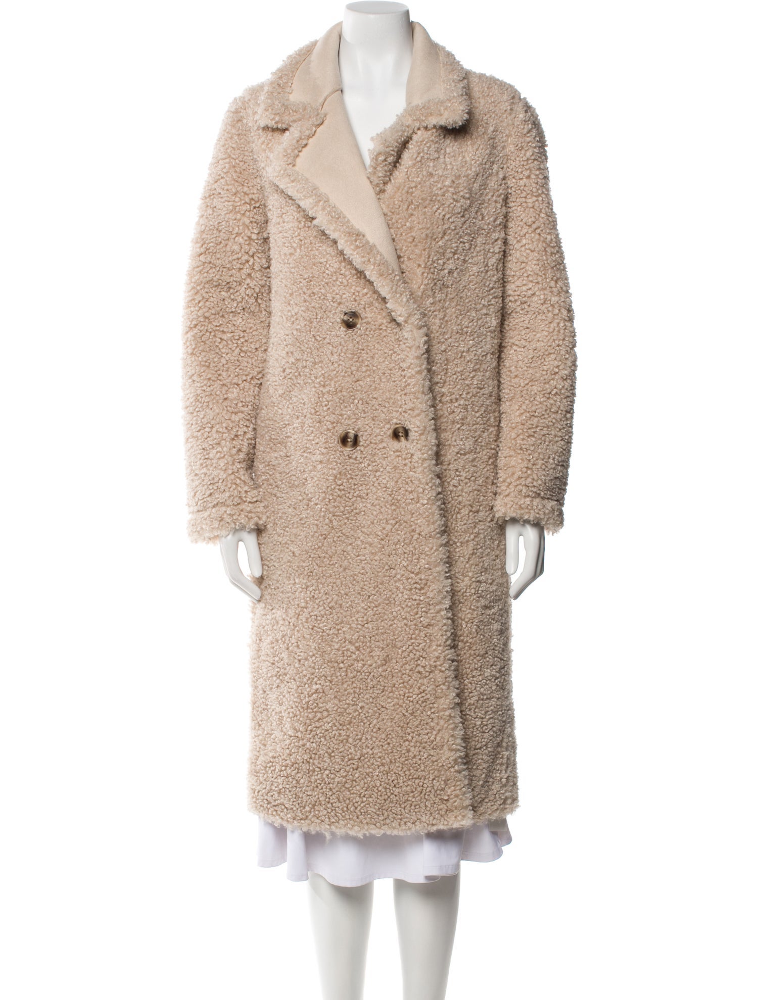 Reformation Faux Fur Faux Fur Coat