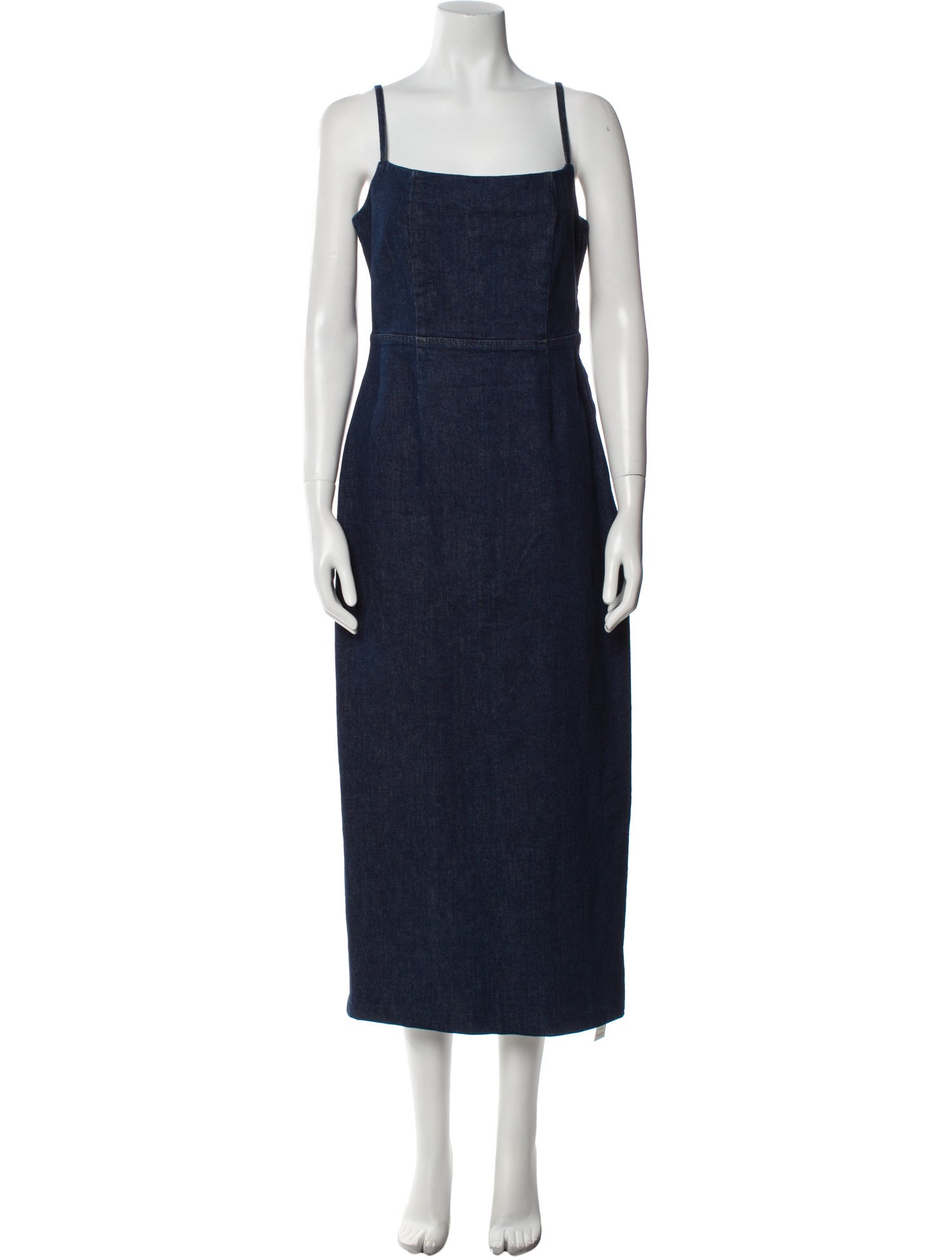 Reformation Square Neckline Long Dress