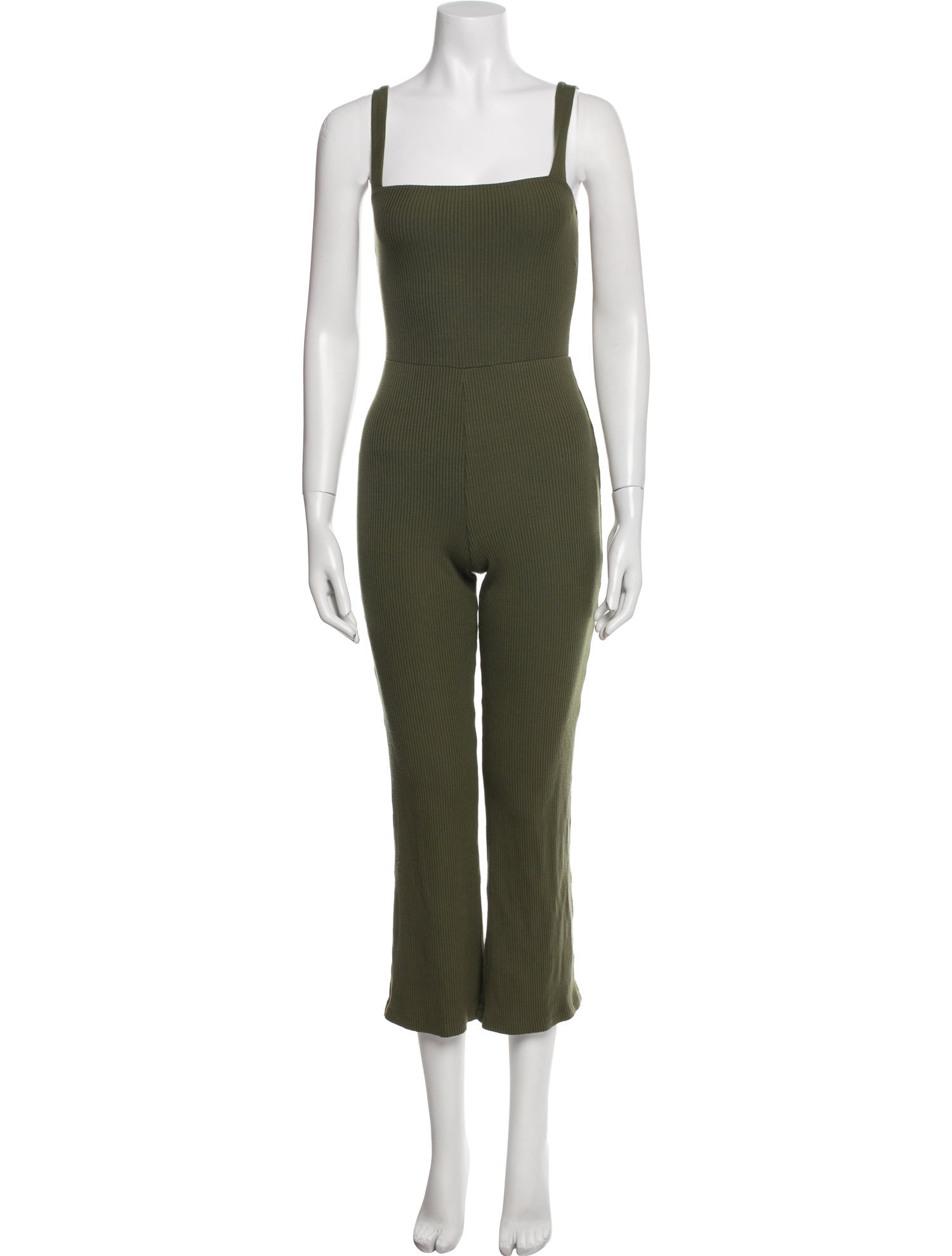 Reformation Square Neckline Jumpsuit