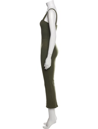 Reformation Square Neckline Jumpsuit