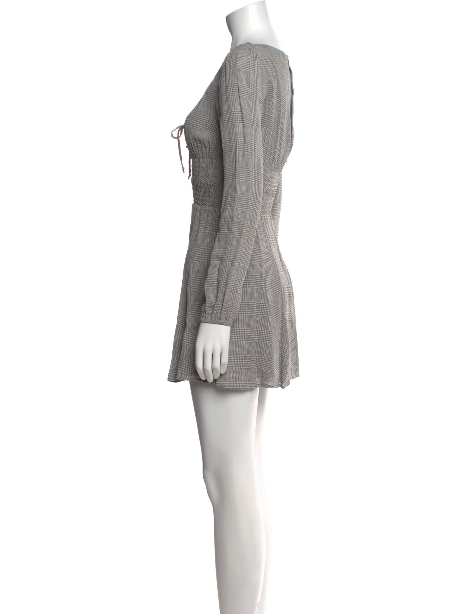 Reformation Square Neckline Mini Dress