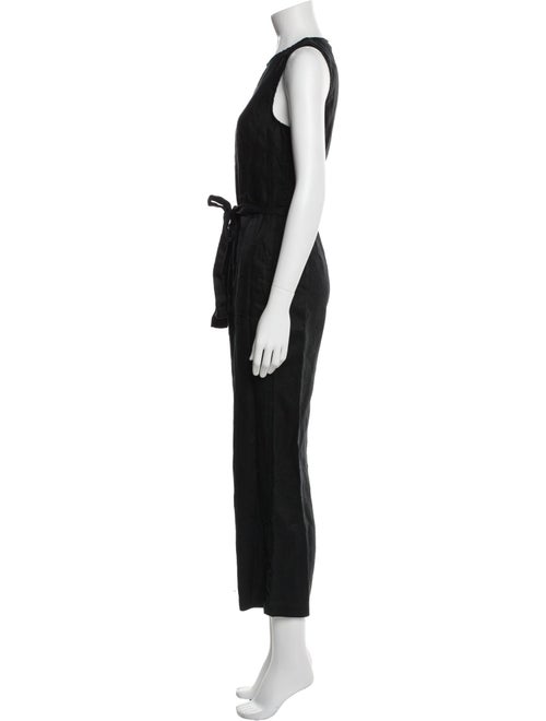 Reformation Linen Crew Neck Jumpsuit