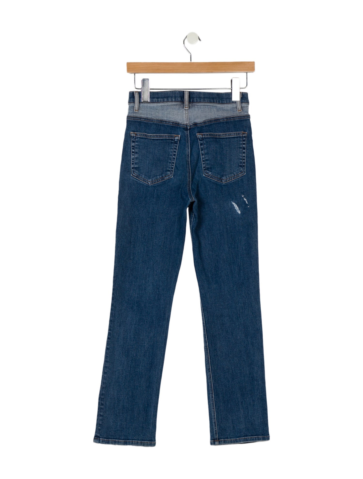 Reformation Mid-Rise Straight Leg Jeans