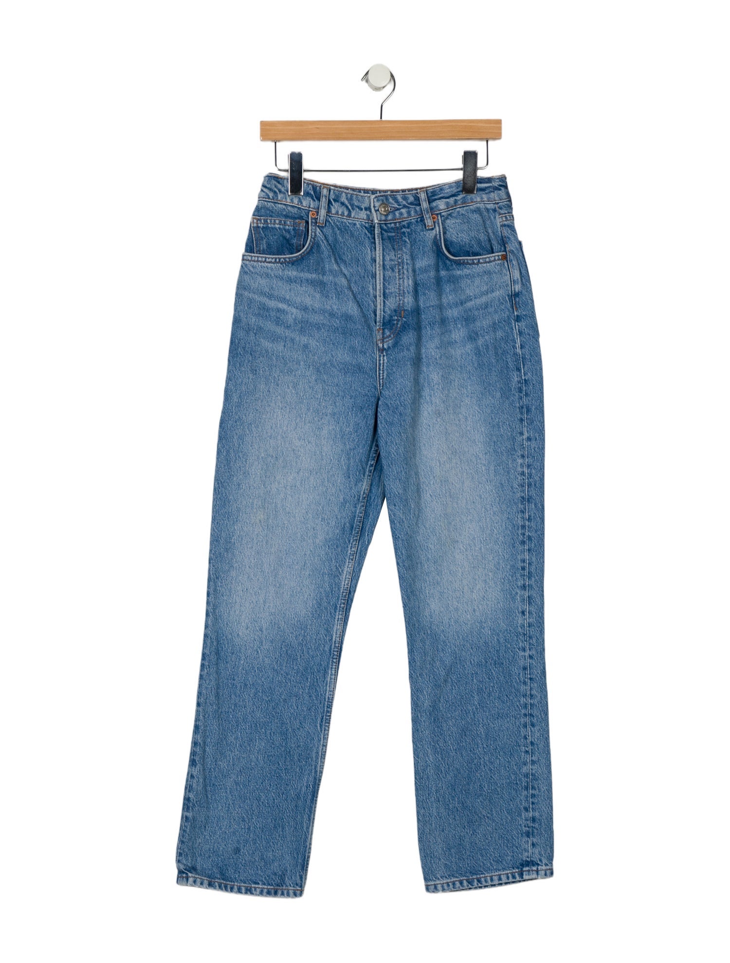 Reformation High-Rise Straight Leg Jeans