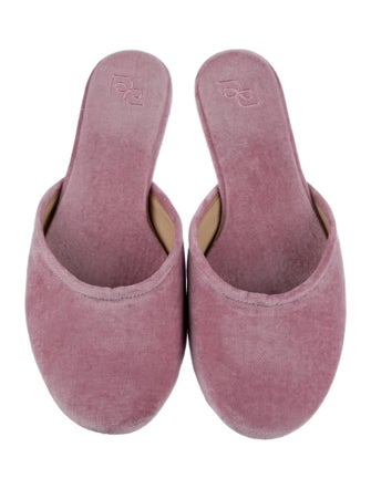 Reformation Velvet Mules