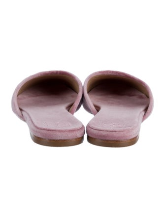Reformation Velvet Mules