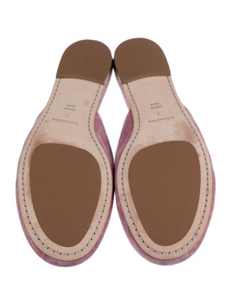 Reformation Velvet Mules