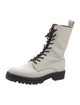Reformation Leather Combat Boots
