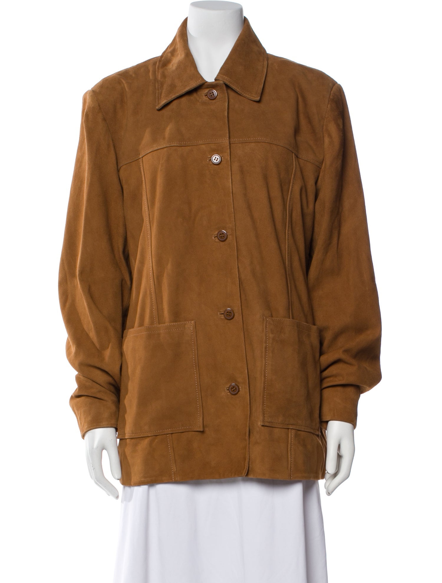 Reformation Leather Utility Jacket