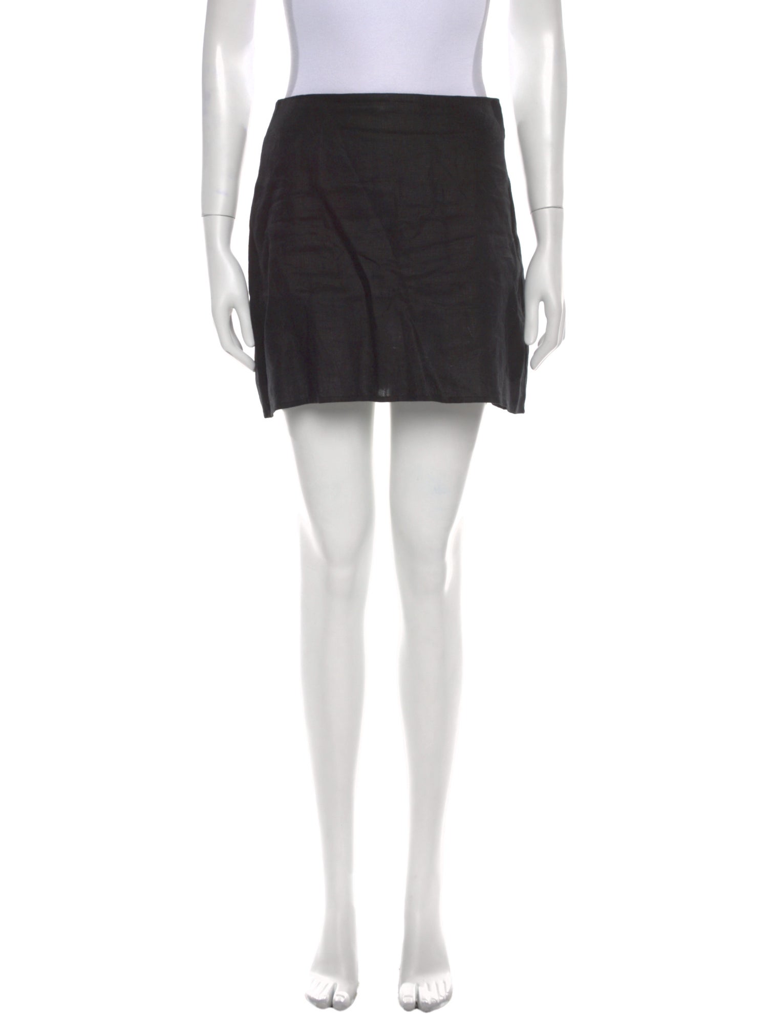 Reformation Linen Mini Skirt