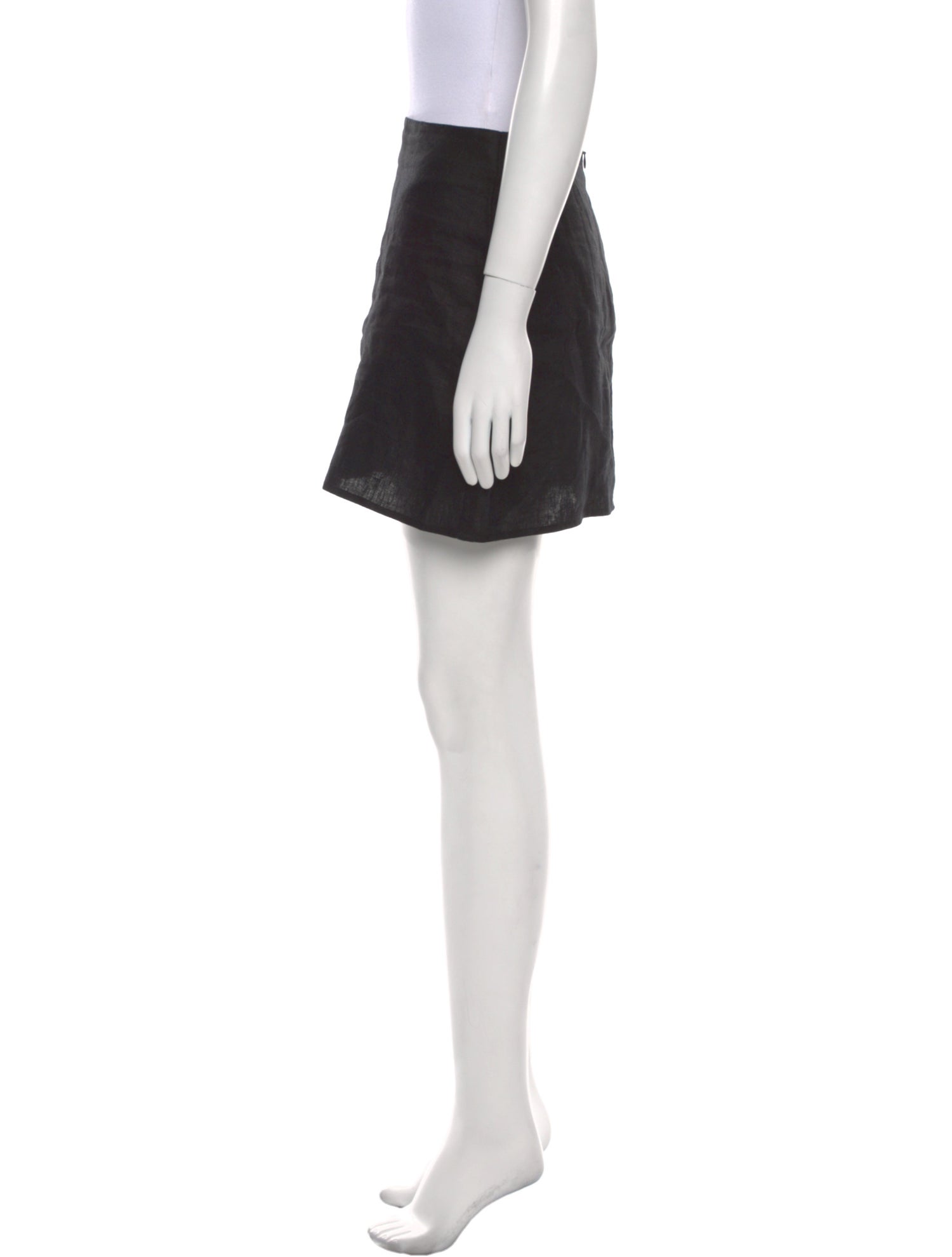 Reformation Linen Mini Skirt