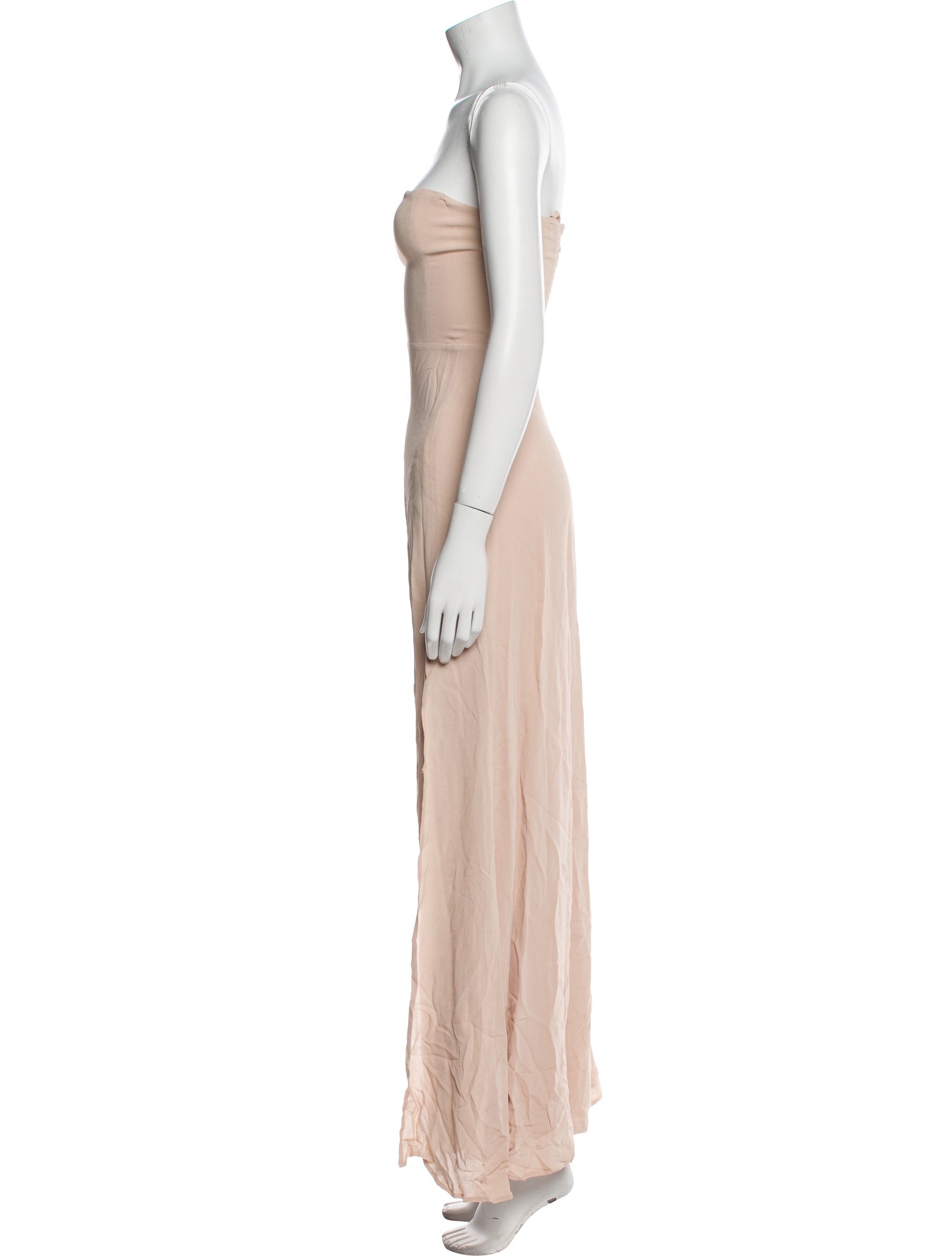 Reformation Strapless Long Dress
