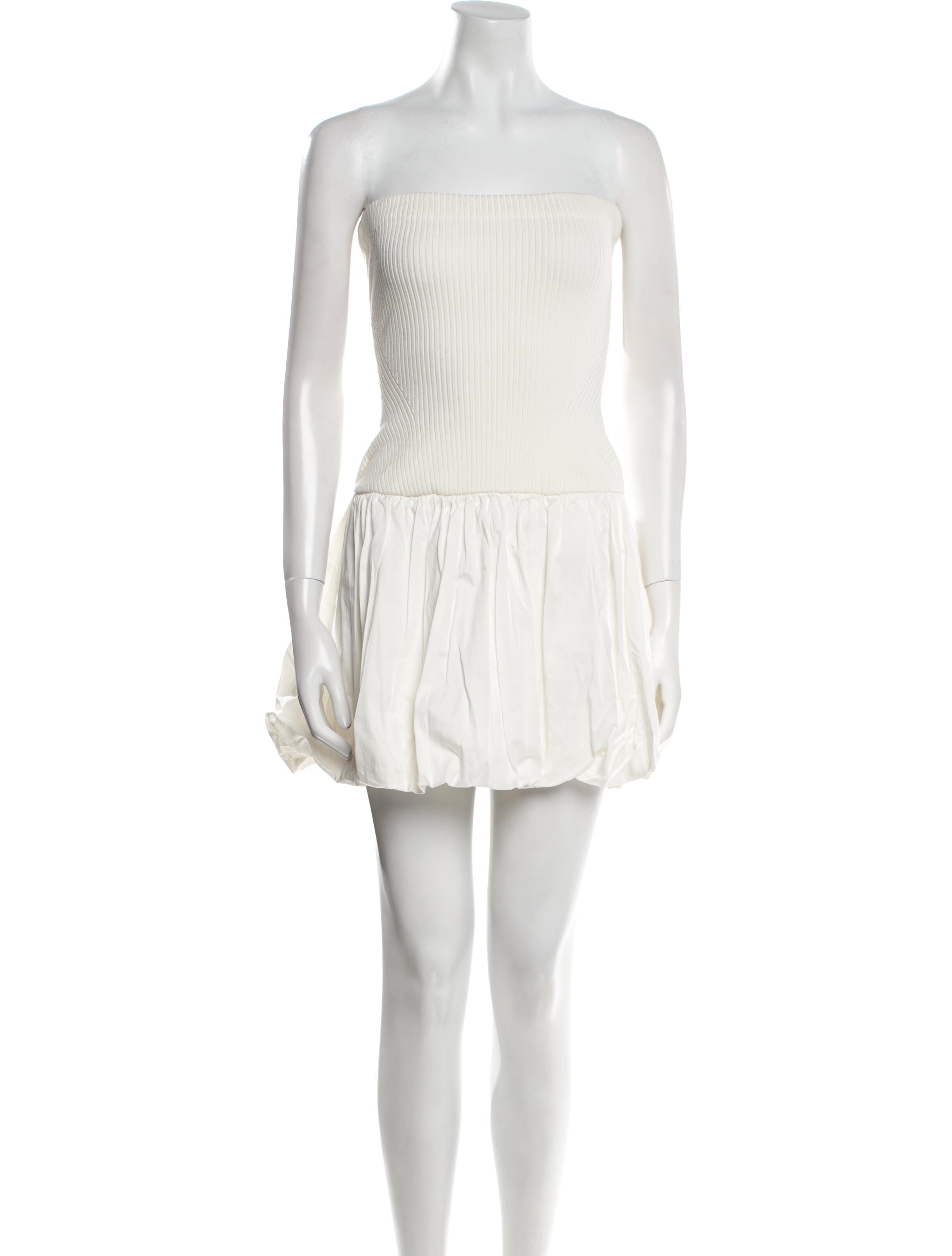 Reformation Strapless Mini Dress