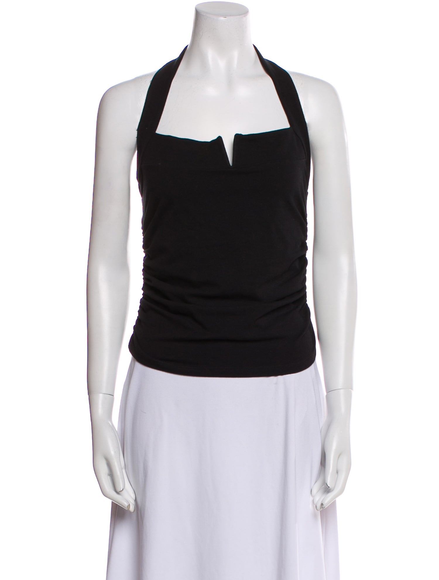 Reformation Square Neckline Sleeveless Crop Top