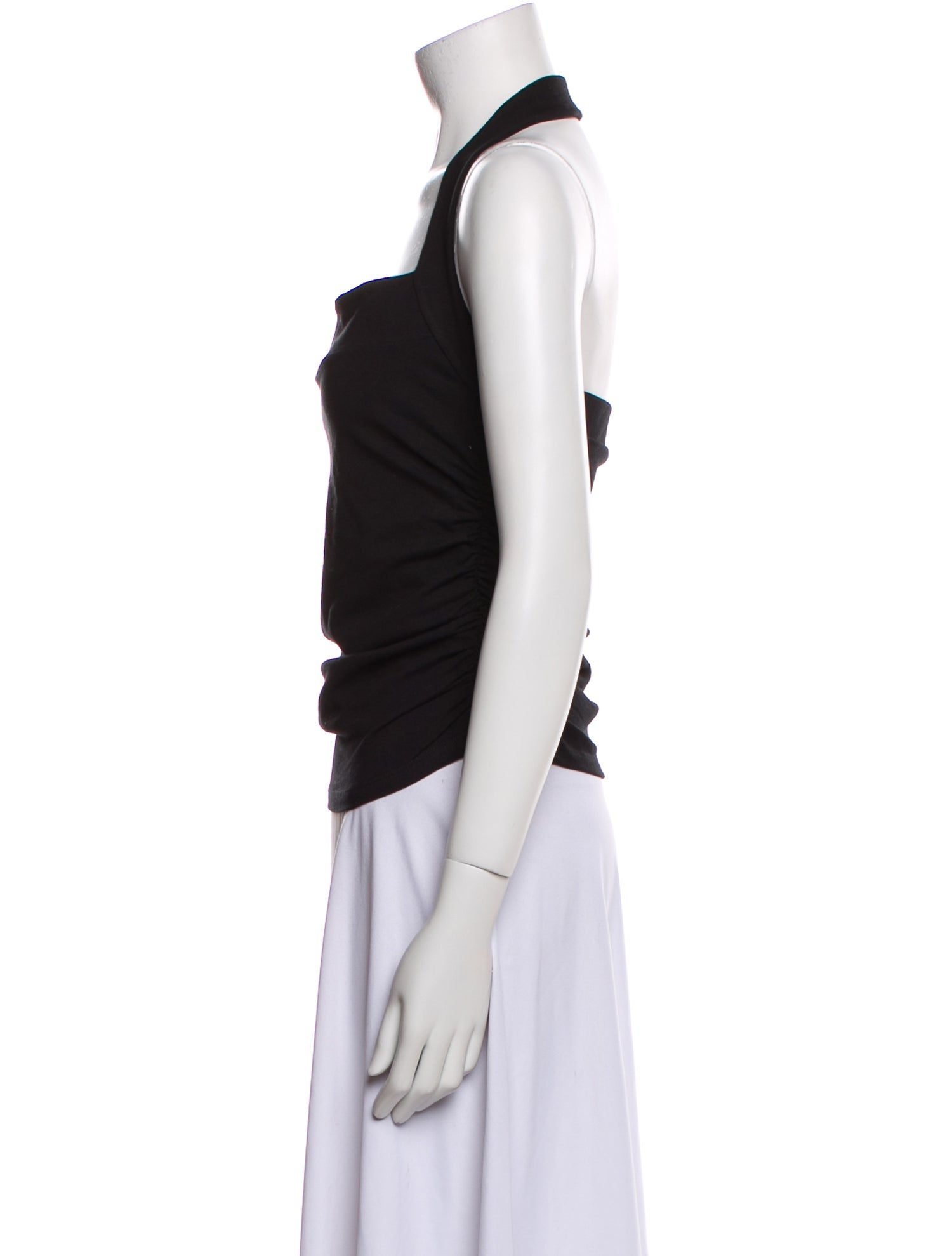 Reformation Square Neckline Sleeveless Crop Top