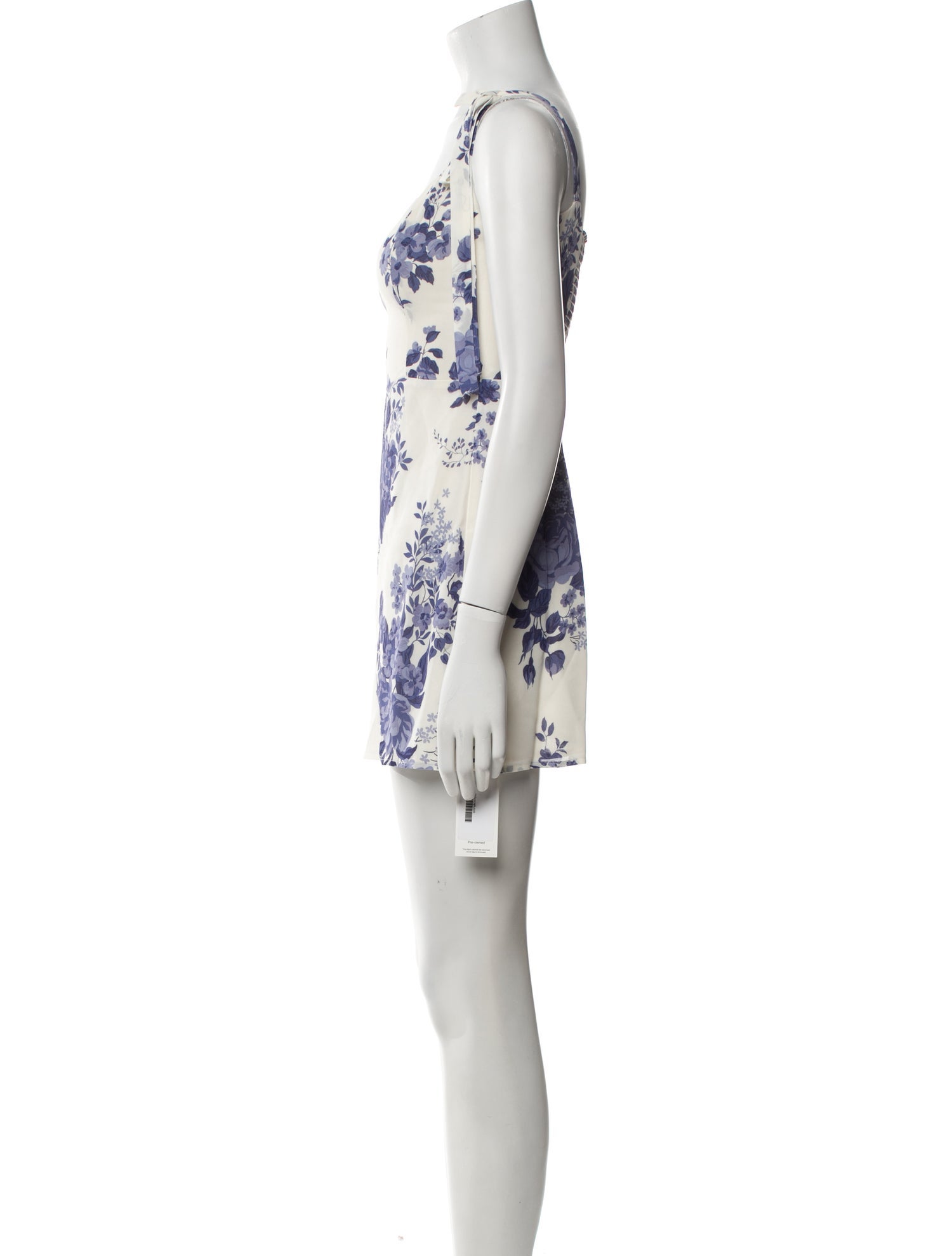 Reformation Floral Print Mini Dress