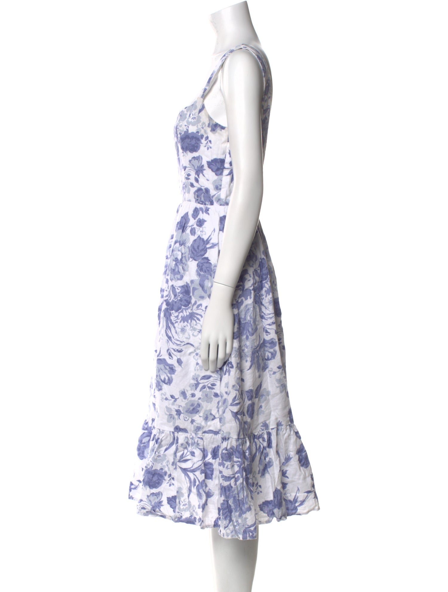 Reformation Linen Knee-Length Dress