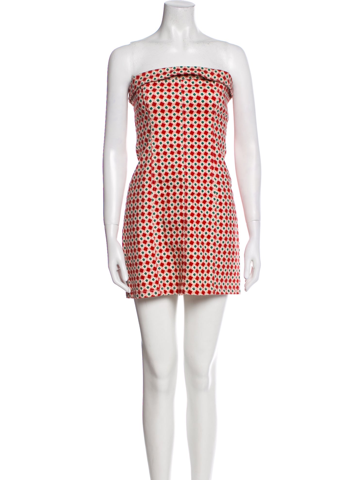 Reformation Polka Dot Print Mini Dress