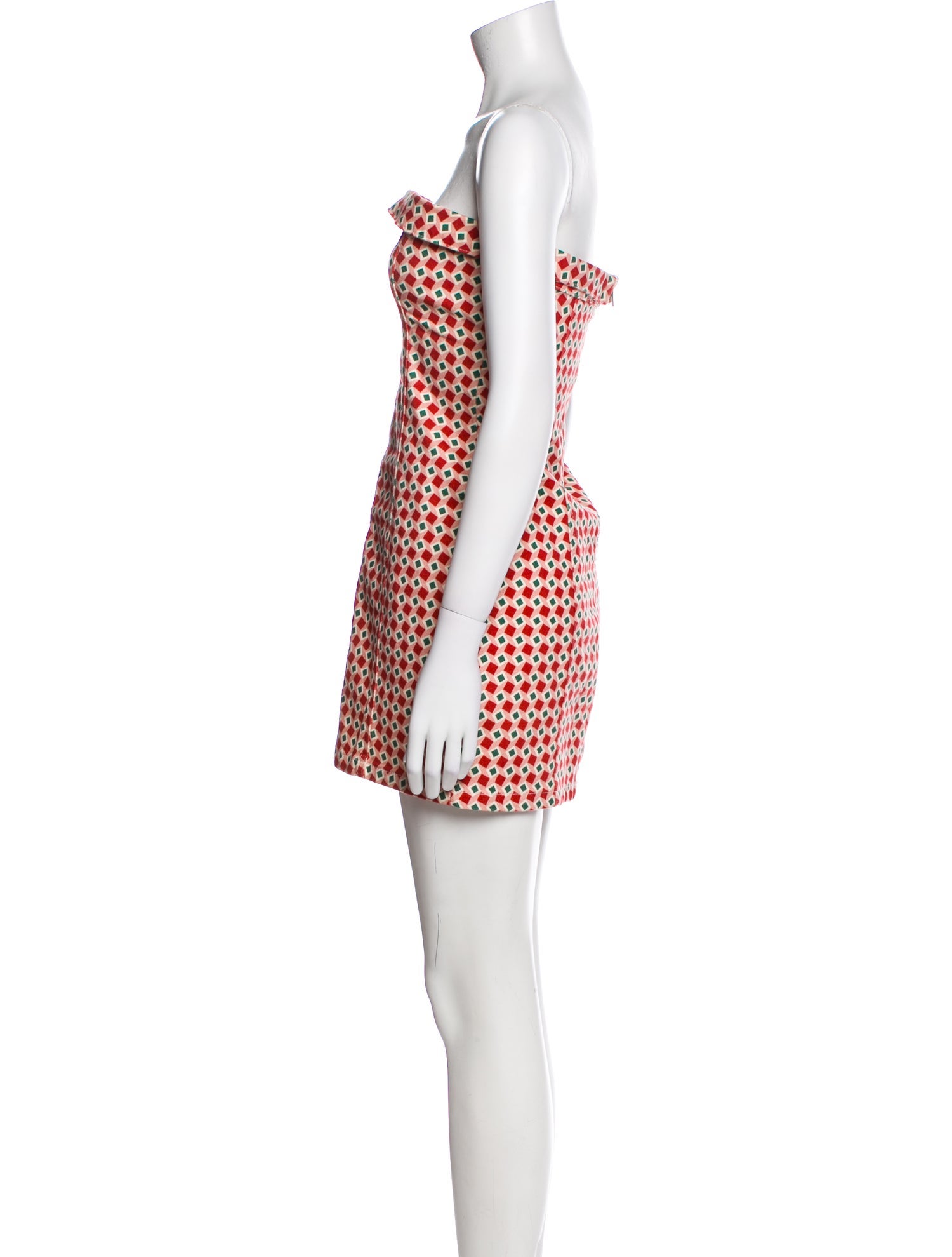 Reformation Polka Dot Print Mini Dress