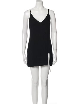 Reformation V-Neck Mini Dress