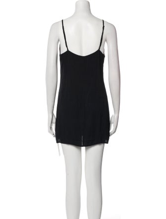 Reformation V-Neck Mini Dress