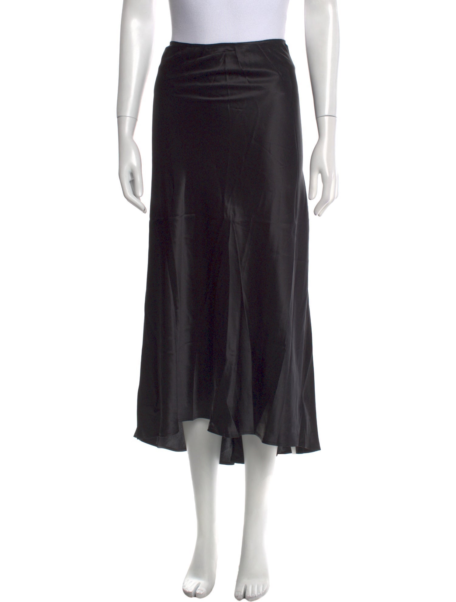 Reformation Silk Midi Length Skirt