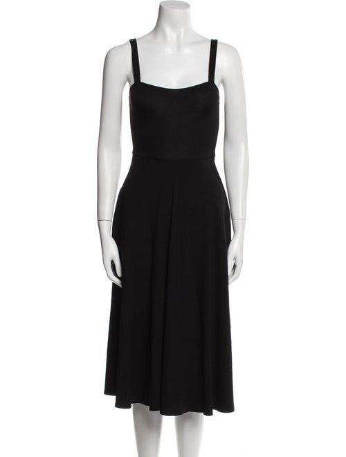 Reformation Square Neckline Knee-Length Dress