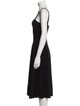Reformation Square Neckline Knee-Length Dress