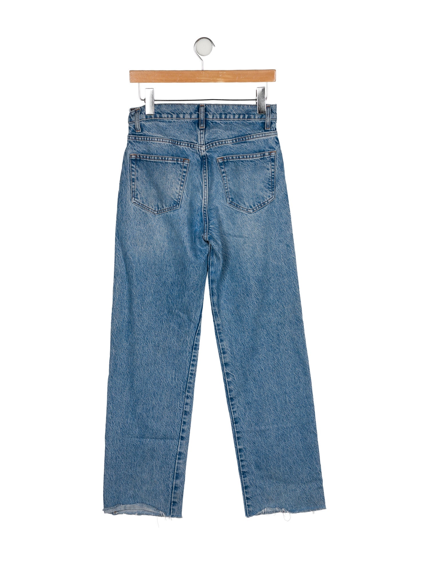 Reformation Mid-Rise Wide Leg Jeans