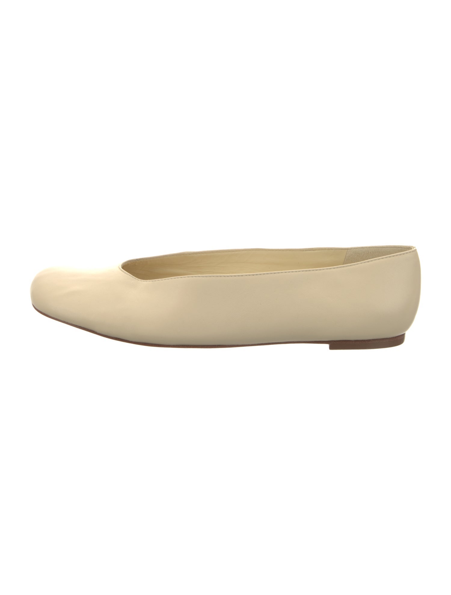 Reformation Leather Ballet Flats
