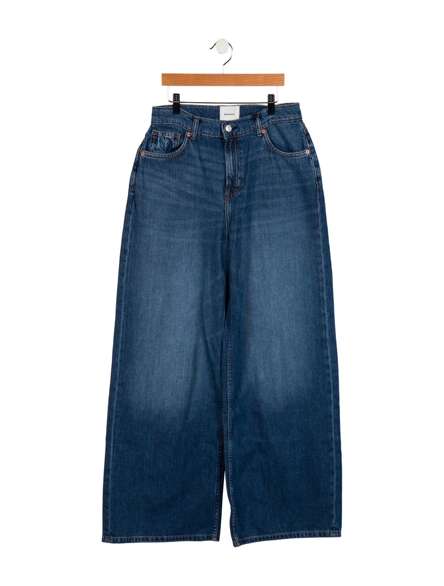 Reformation High-Rise Wide Leg Jeans