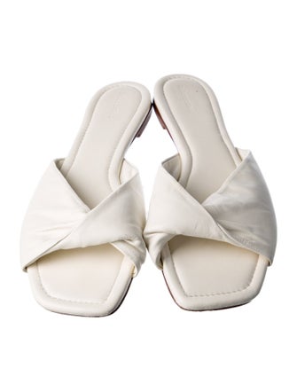 Reformation Leather Slides