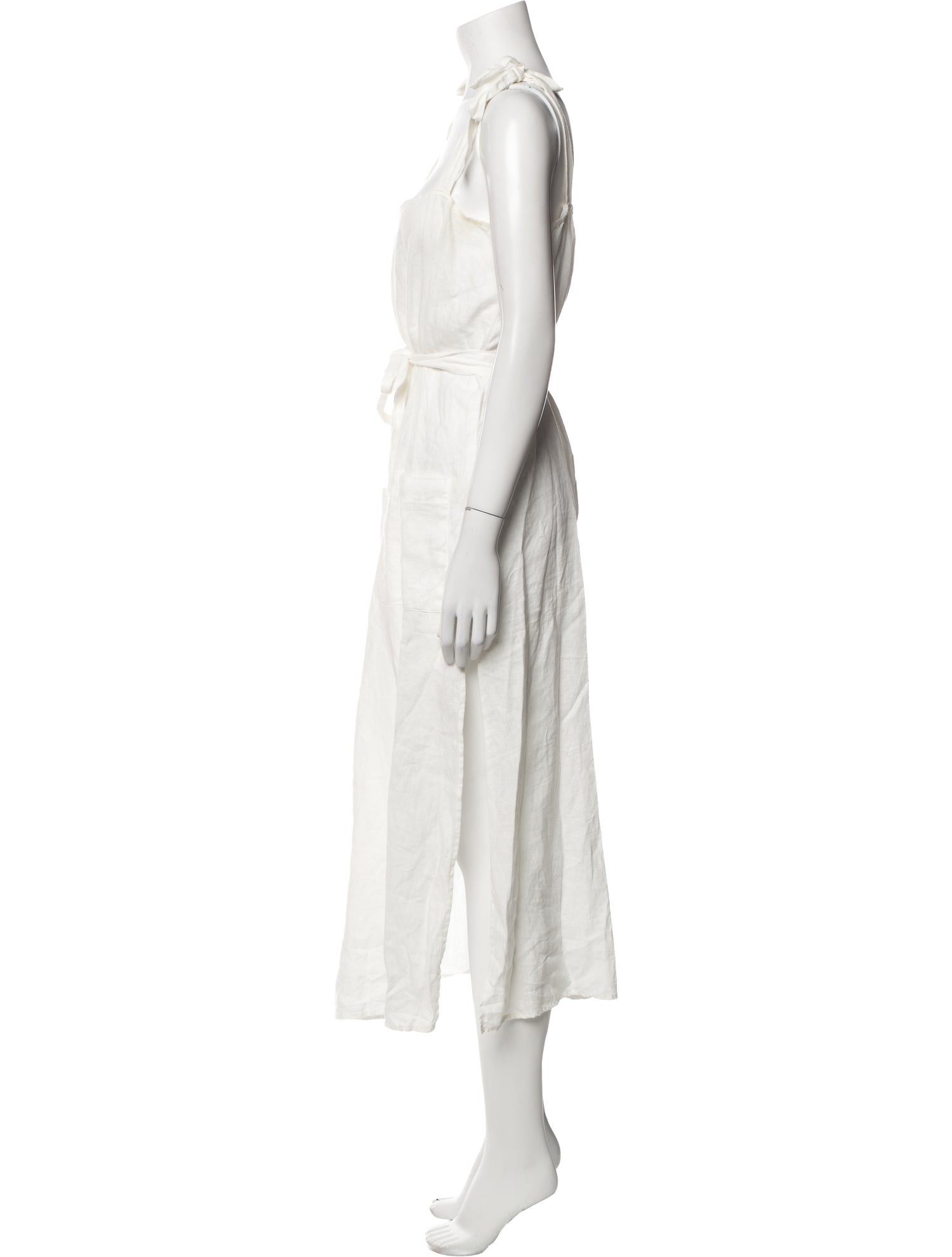 Reformation Linen Long Dress