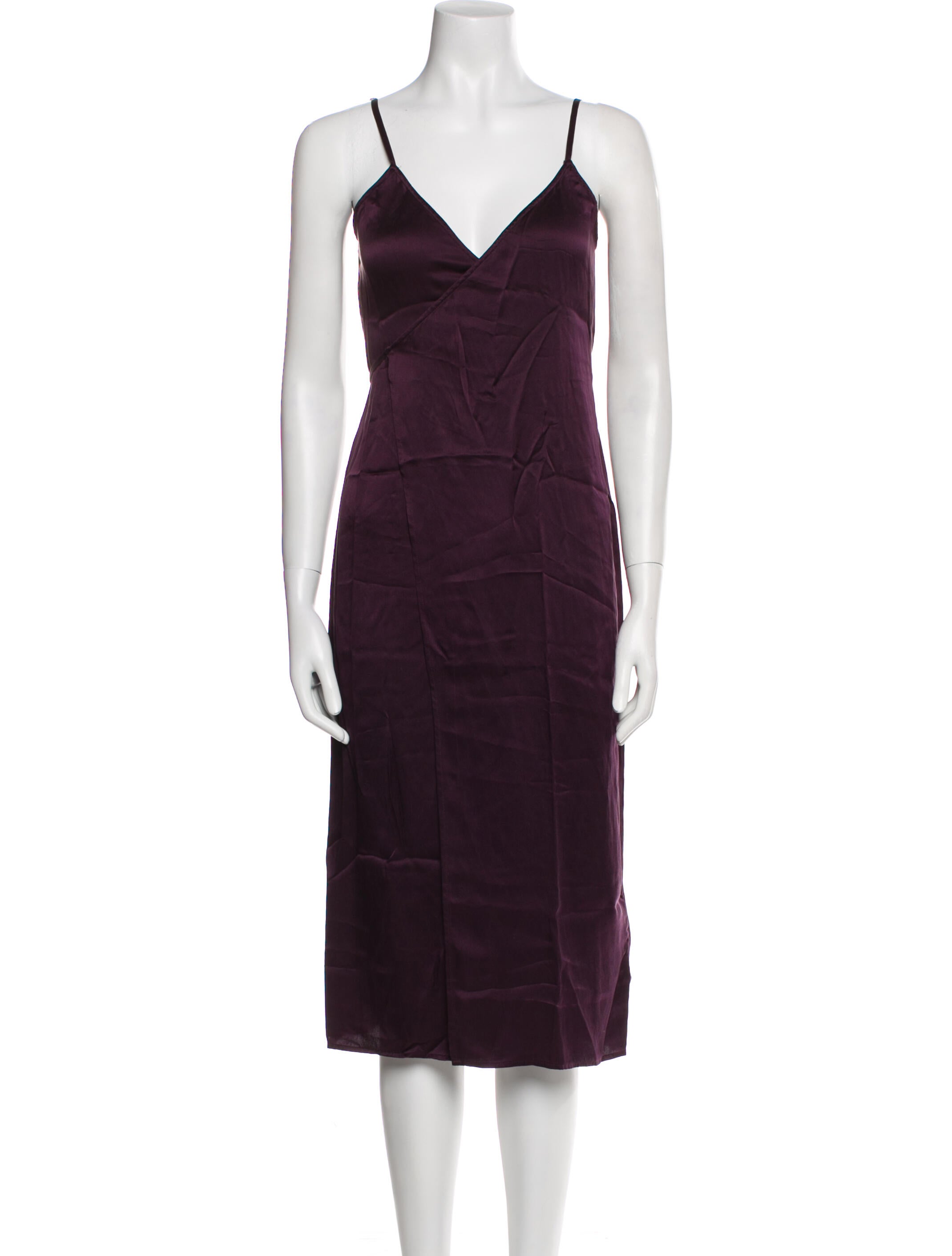 Reformation Silk Midi Length Dress